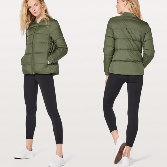 lululemon athletica Jackets & Blazers - Lululemon Green Weightless Wunder Jacket